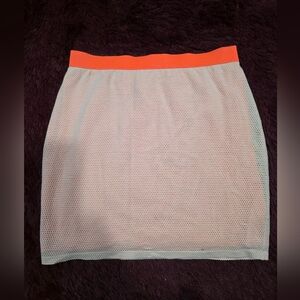 Mossimo Supply Co Cream Mini Pencil Skirt Casual